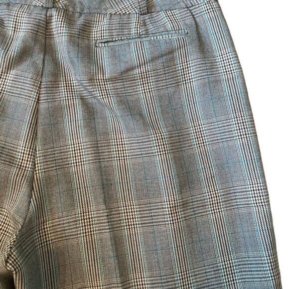 Catherine Stewart grey plaid trouser pants size 10 - Picture 4 of 7
